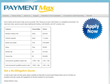 Tablet Screenshot of paymentmax.com